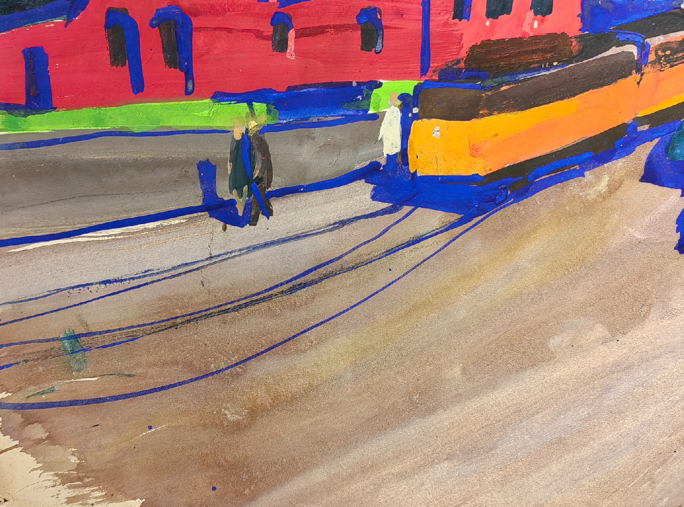 Бурмистров Борис Алексеевич. Древние стены