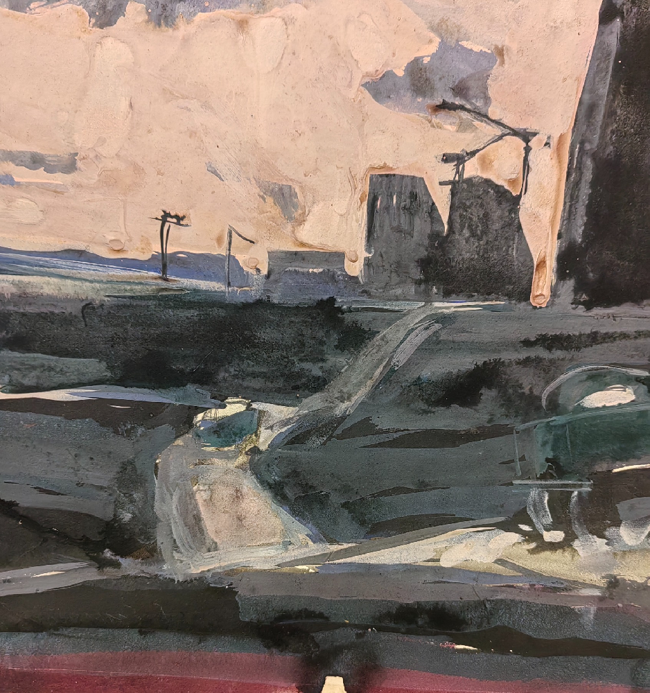 Бурмистров Борис Алексеевич. Урбанистический пейзаж