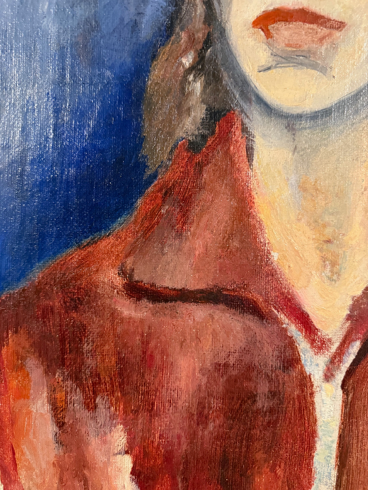 Бруни Лев Александрович. Портрет Н. К. Бруни-Бальмонт