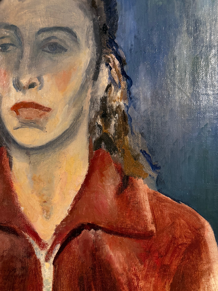 Бруни Лев Александрович. Портрет Н. К. Бруни-Бальмонт
