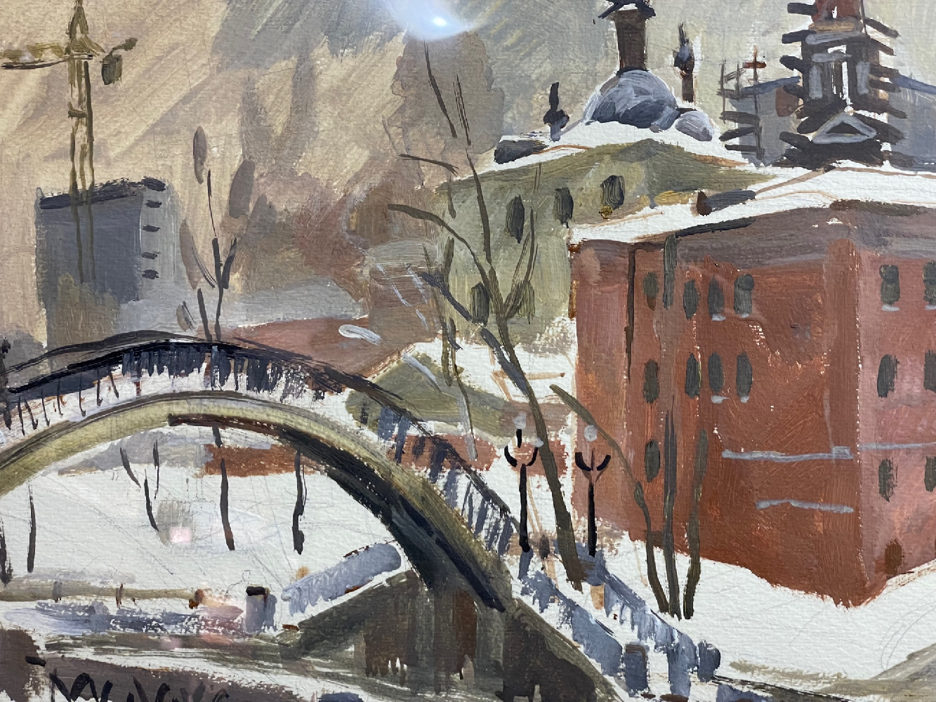 Пискарёва Анна Николаевна. Москва. Салтыковский мостик. Пискарёва Анна Николаевна. Москва. Салтыковский мостик.