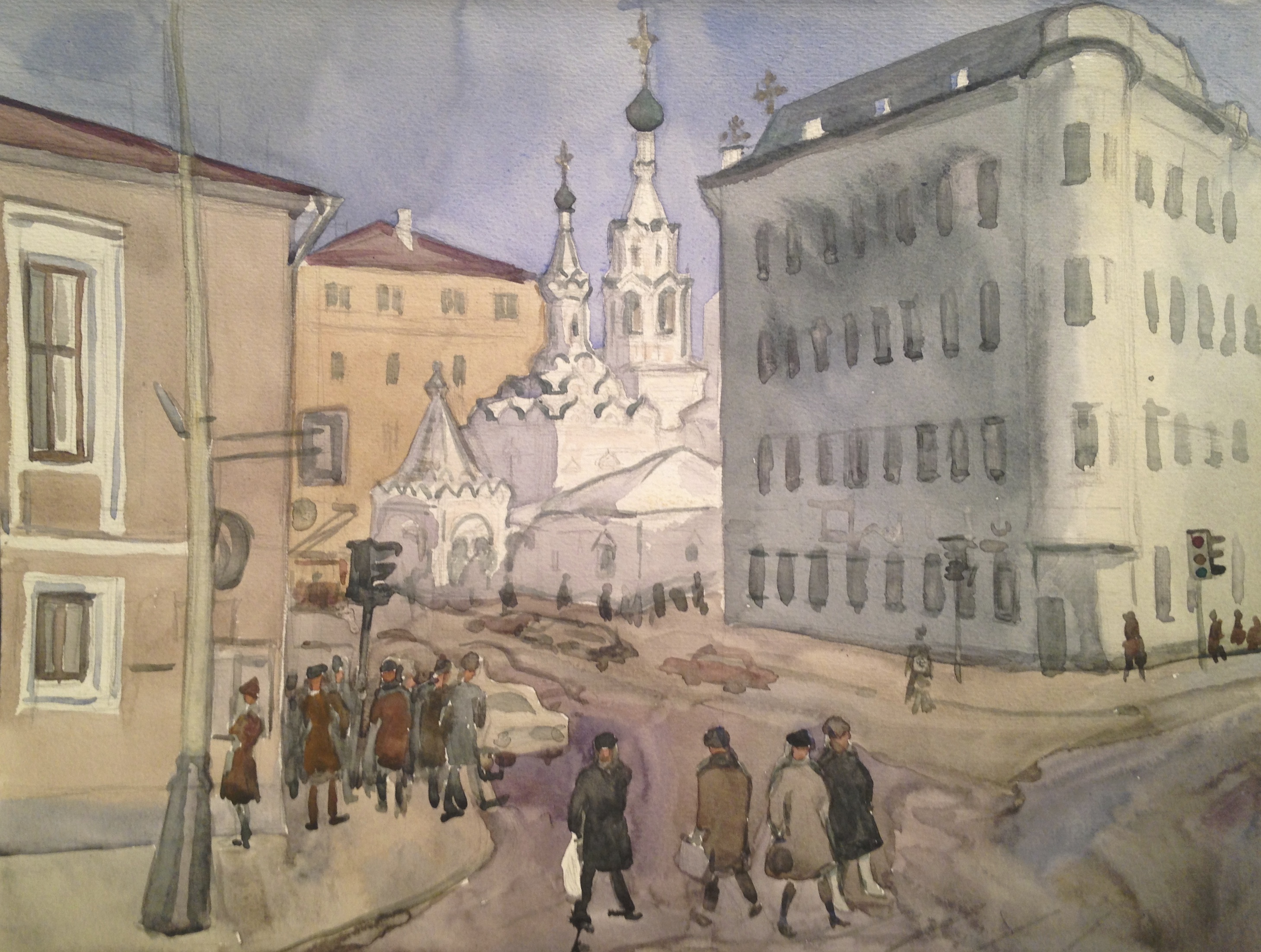 Пискарёва Анна Николаевна. Москва. Церковь Рождества Богородицы на Малой Дмитровке. Пискарёва Анна Николаевна. Москва. Церковь Рождества Богородицы на Малой Дмитровке.