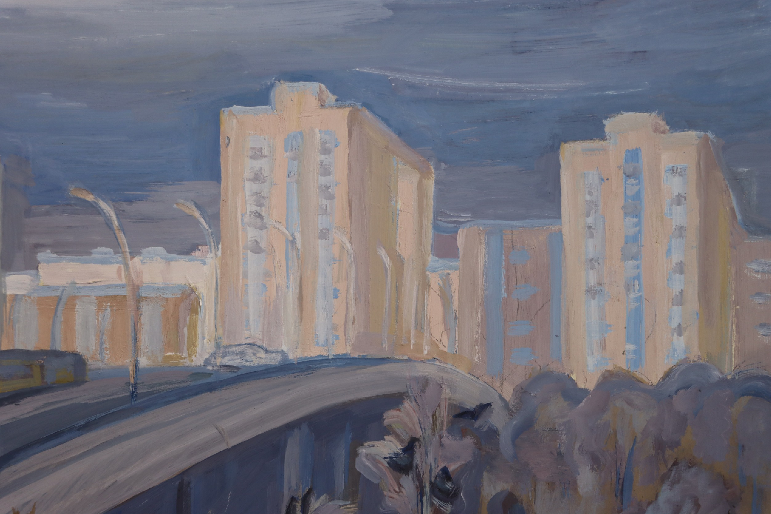 Пискарёва Анна Николаевна. Москва. Мост в Новогоиреево. Пискарёва Анна Николаевна. Москва. Мост в Новогоиреево.