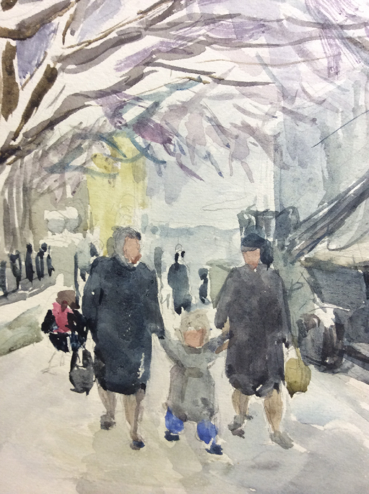 Пискарёва Анна Николаевна. Зима в Москве Пискарёва Анна Николаевна. Зима в Москве