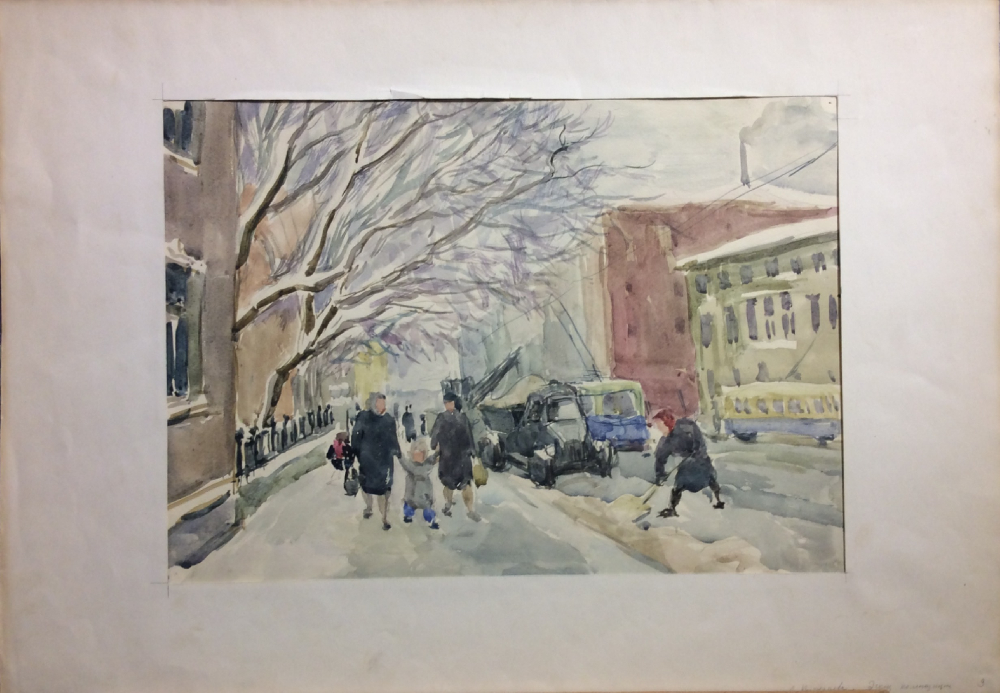 Пискарёва Анна Николаевна. Зима в Москве Пискарёва Анна Николаевна. Зима в Москве