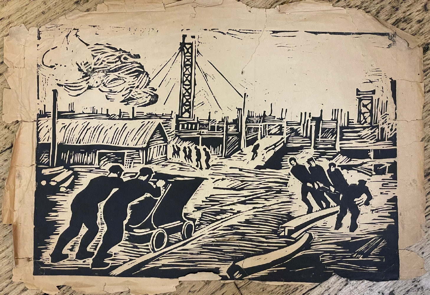 Витинг Николай Иосифович. Большая стройка Витинг Николай Иосифович. Большая стройка