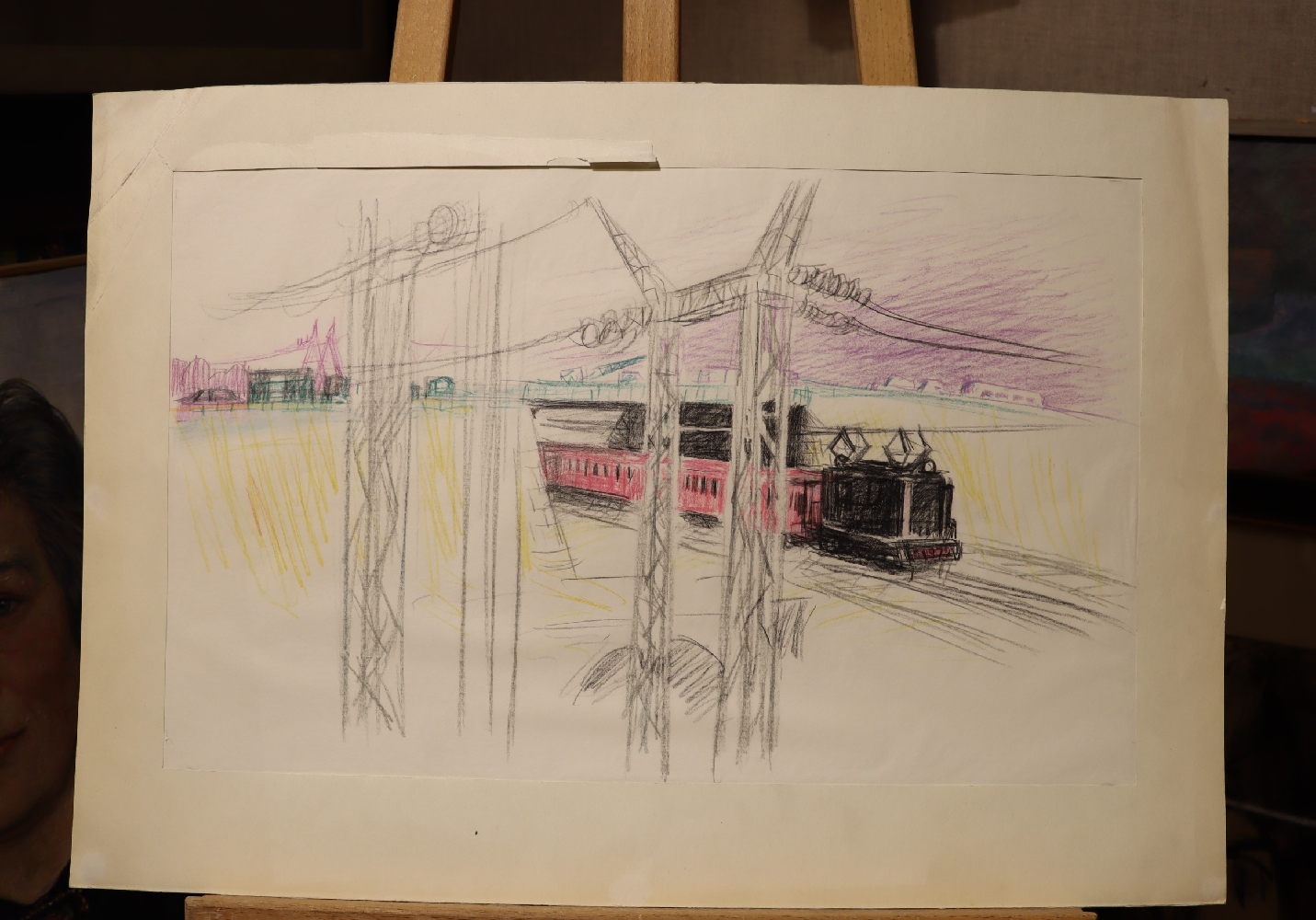 Витинг Николай Иосифович. Красный поезд.