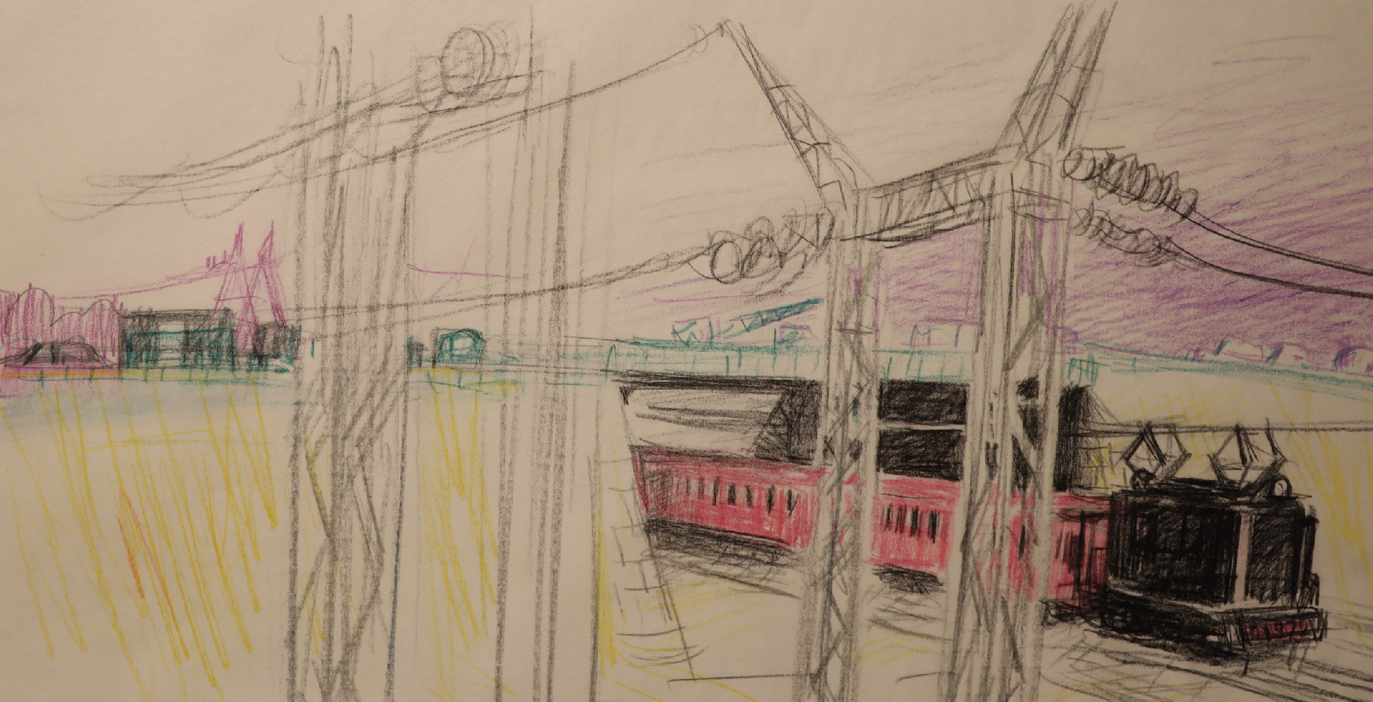 Витинг Николай Иосифович. Красный поезд.