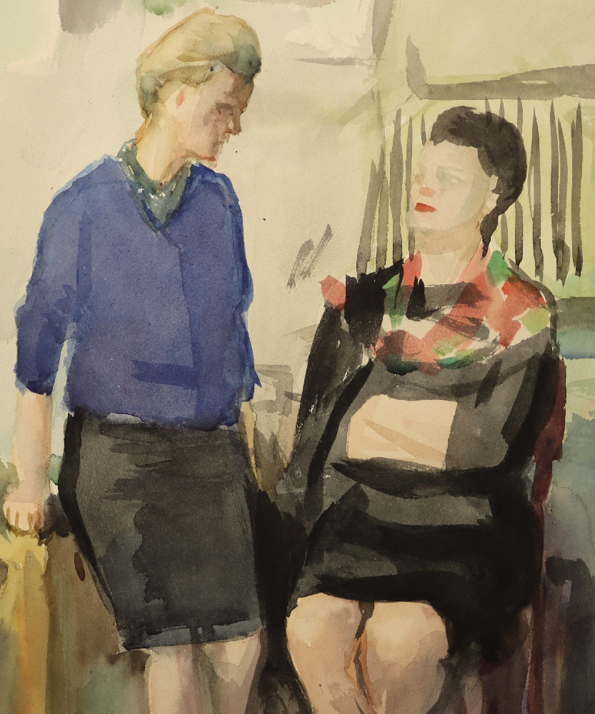 Витинг Николай Иосифович. На работе