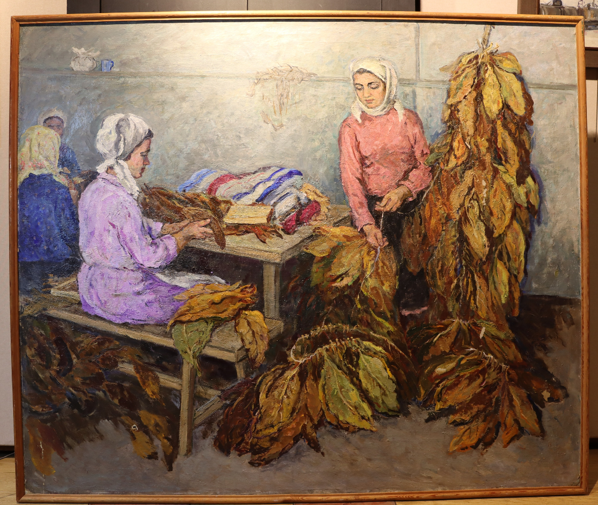 Стеньшинская Нина Сергеевна. Сортировка табачного листа Стеньшинская Нина Сергеевна. Сортировка табачного листа