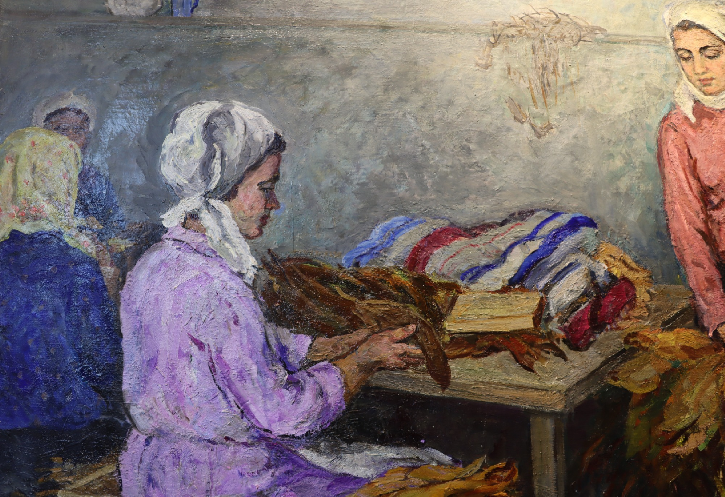Стеньшинская Нина Сергеевна. Сортировка табачного листа Стеньшинская Нина Сергеевна. Сортировка табачного листа