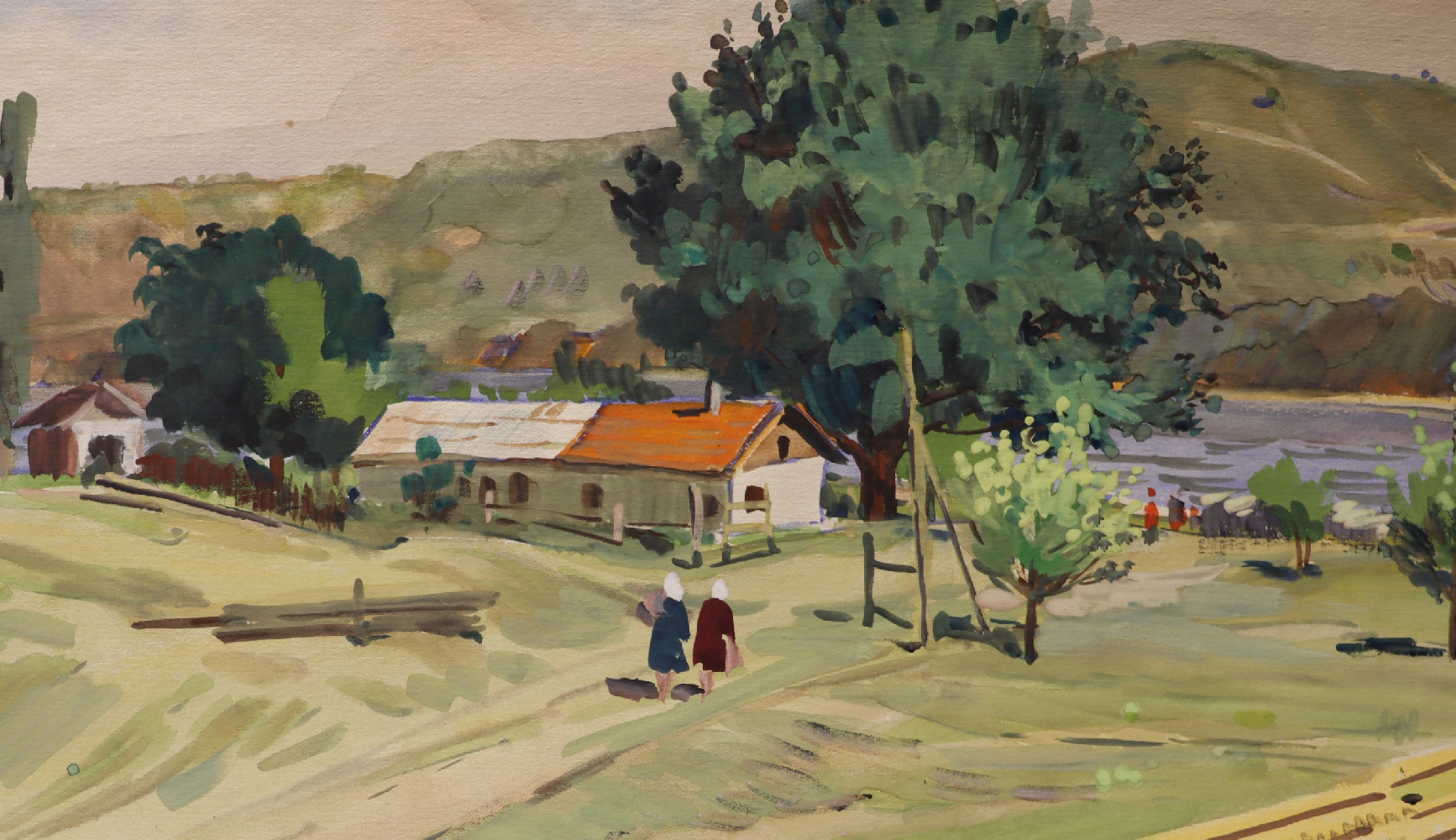 Красковский Сергей Семенович. Берега Кубани