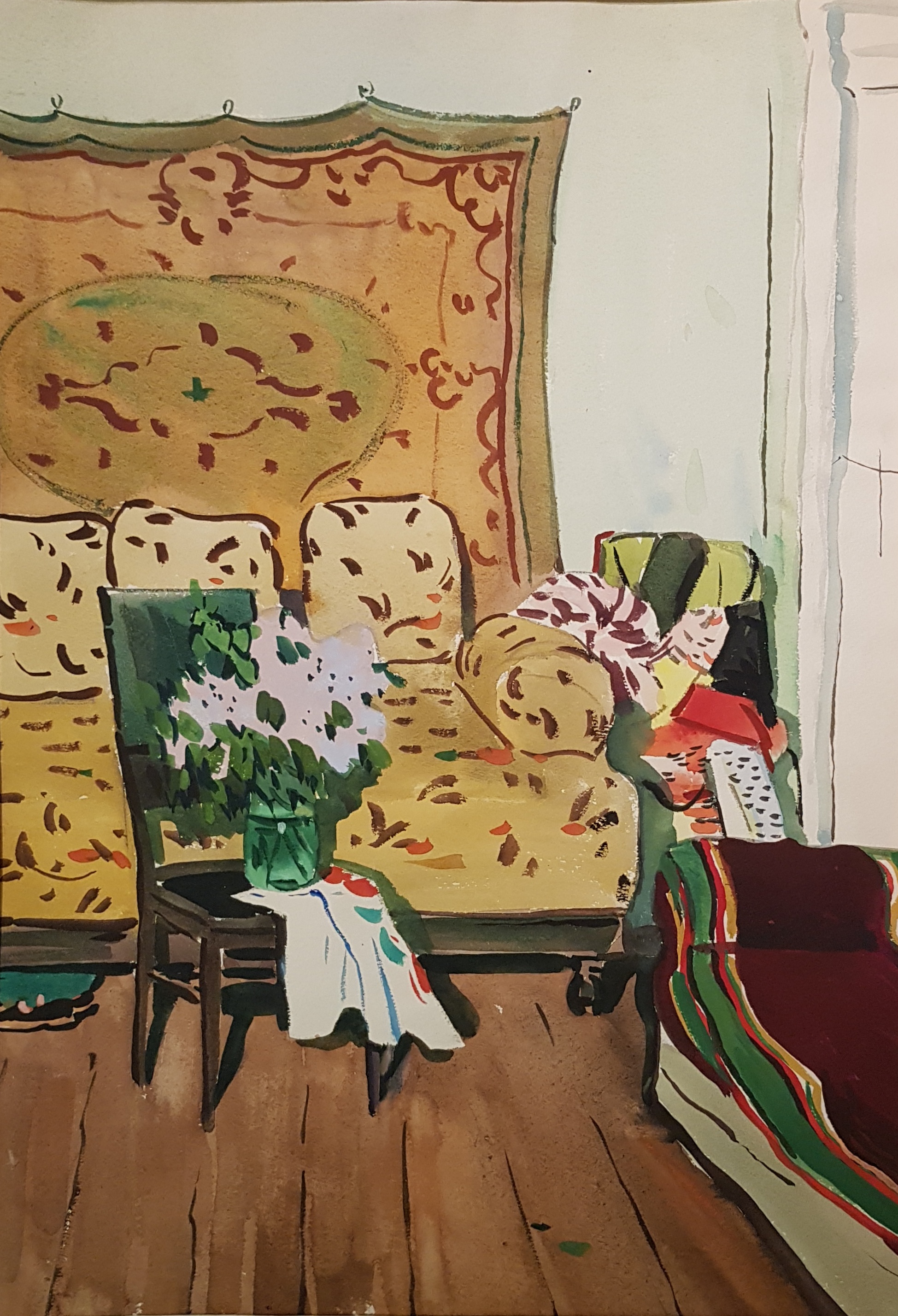 Красковский Сергей Семенович. Интерьер Красковский Сергей Семенович. Интерьер