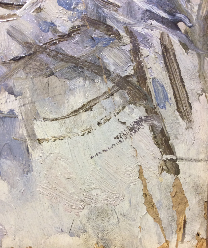 Аврутис Хаим Авраамович. Ели в снегу.