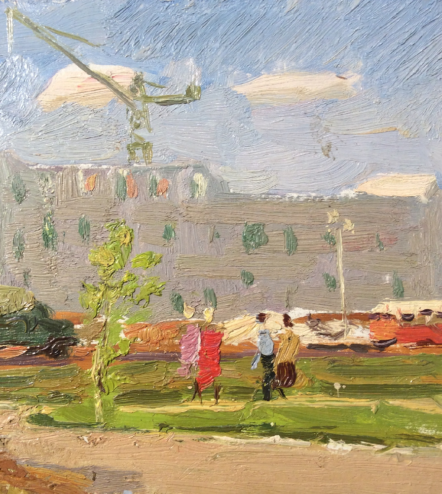 Филатов Геннадий Васильевич. Новостройки города Жигулевска