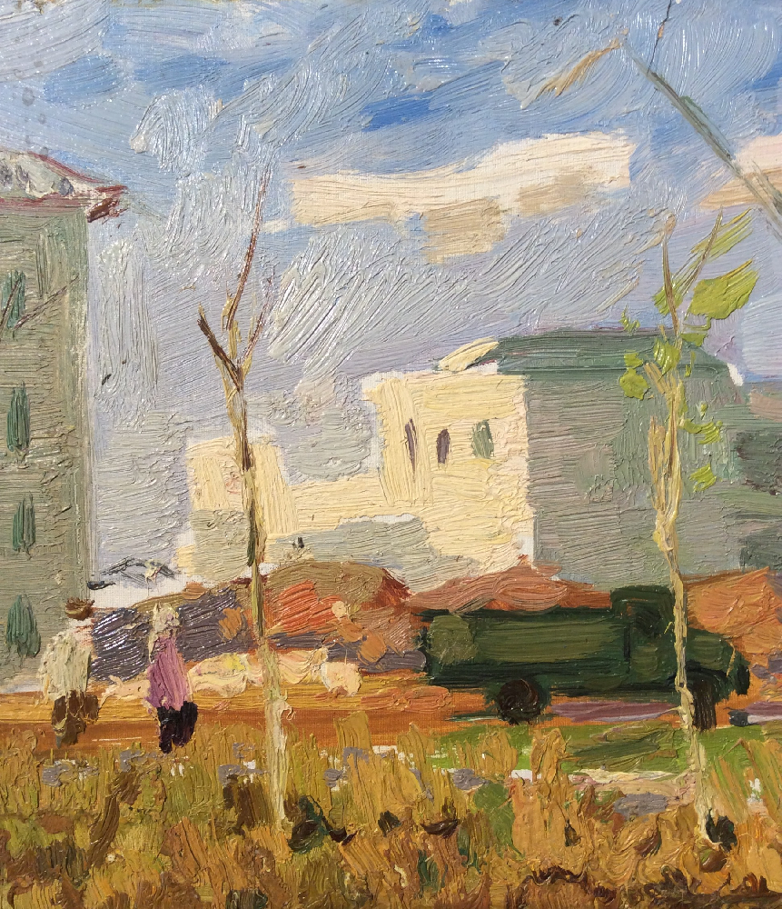 Филатов Геннадий Васильевич. Новостройки города Жигулевска