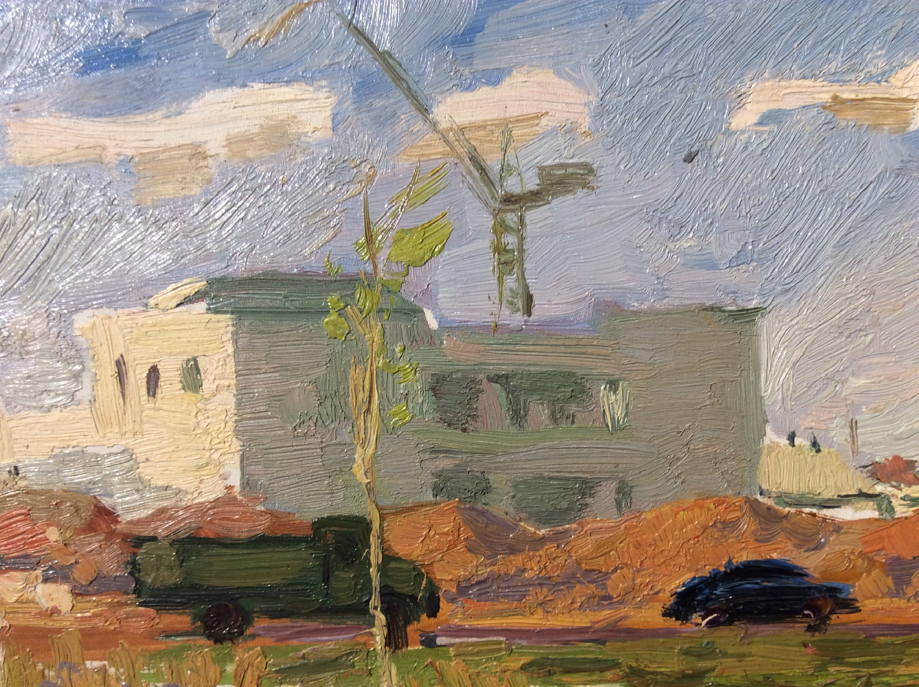 Филатов Геннадий Васильевич. Новостройки города Жигулевска