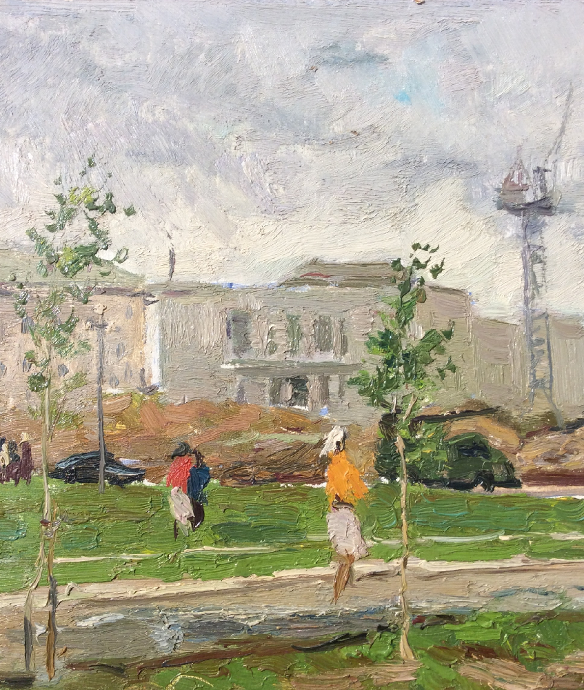 Филатов Геннадий Васильевич. Город строится