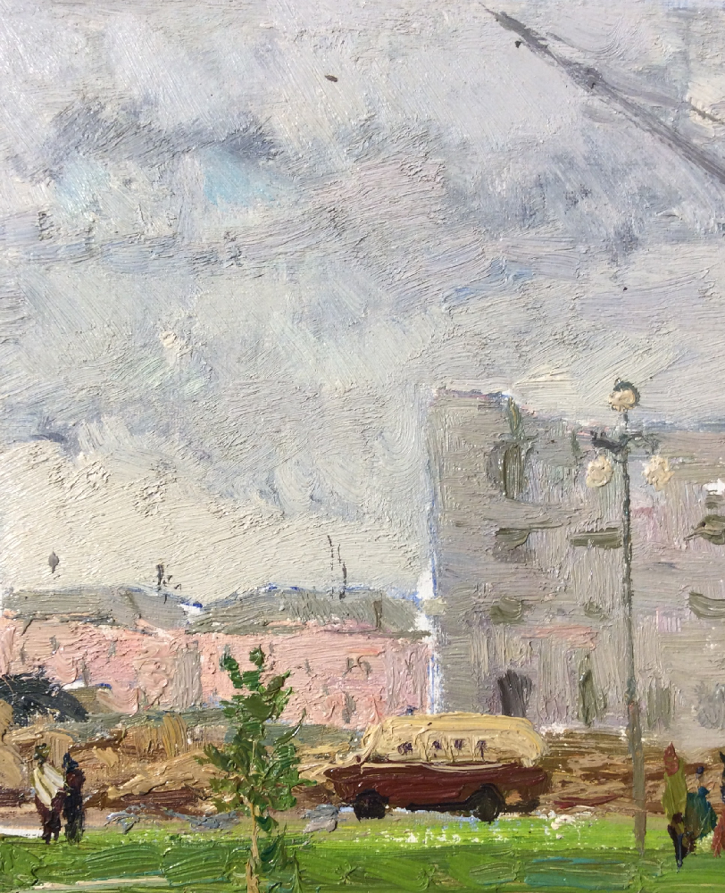 Филатов Геннадий Васильевич. Город строится