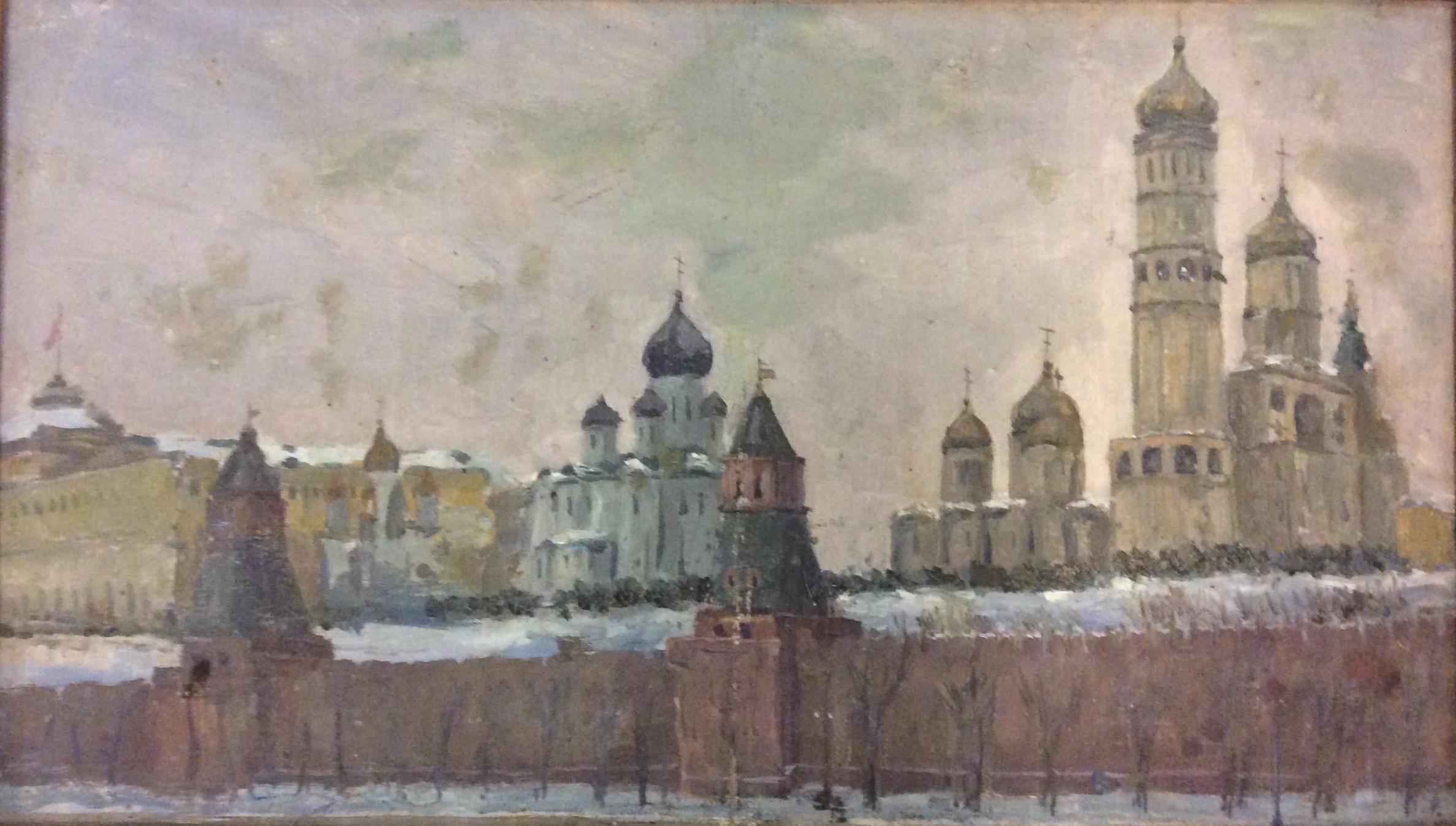 Вейдеманис Эгиль Карлович. Кремль зимой Вейдеманис Эгиль Карлович. Кремль зимой