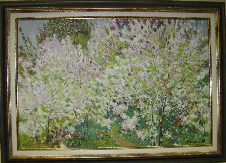 Якупов Харис Абдрахманович. Вишня цветет.