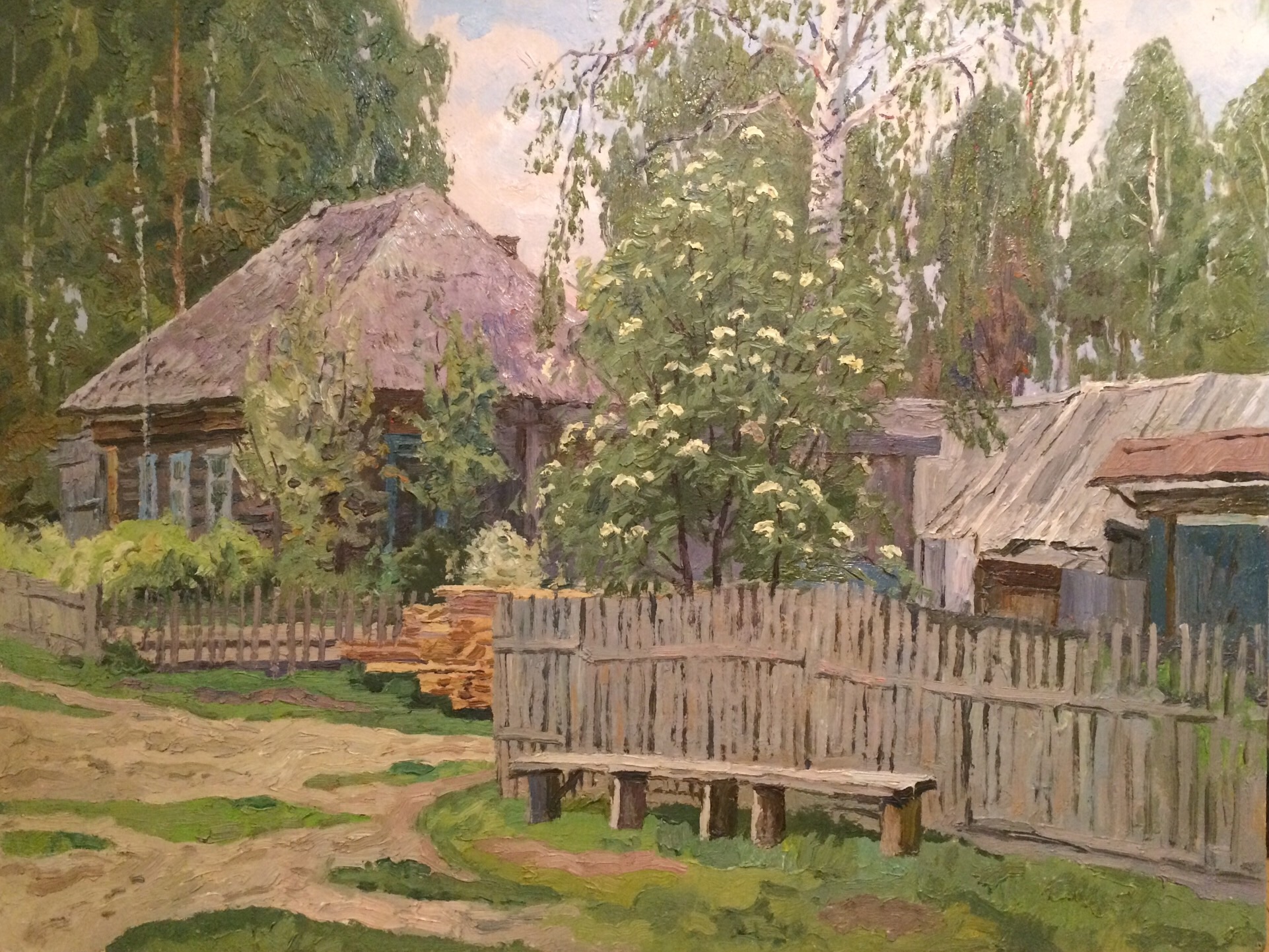 Титов Анатолий Михайлович. Деревенская улица Титов Анатолий Михайлович. Деревенская улица
