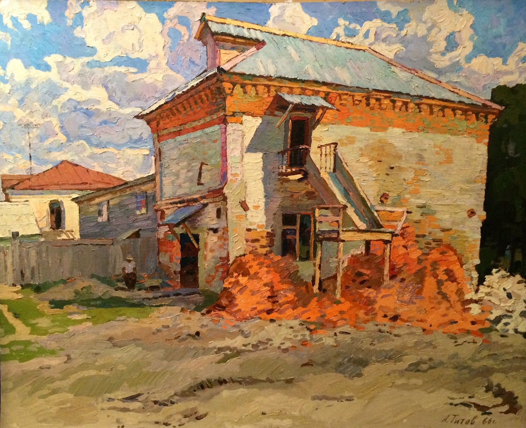 Титов Анатолий Михайлович. Реконструкция старинного дома Титов Анатолий Михайлович. Реконструкция старинного дома