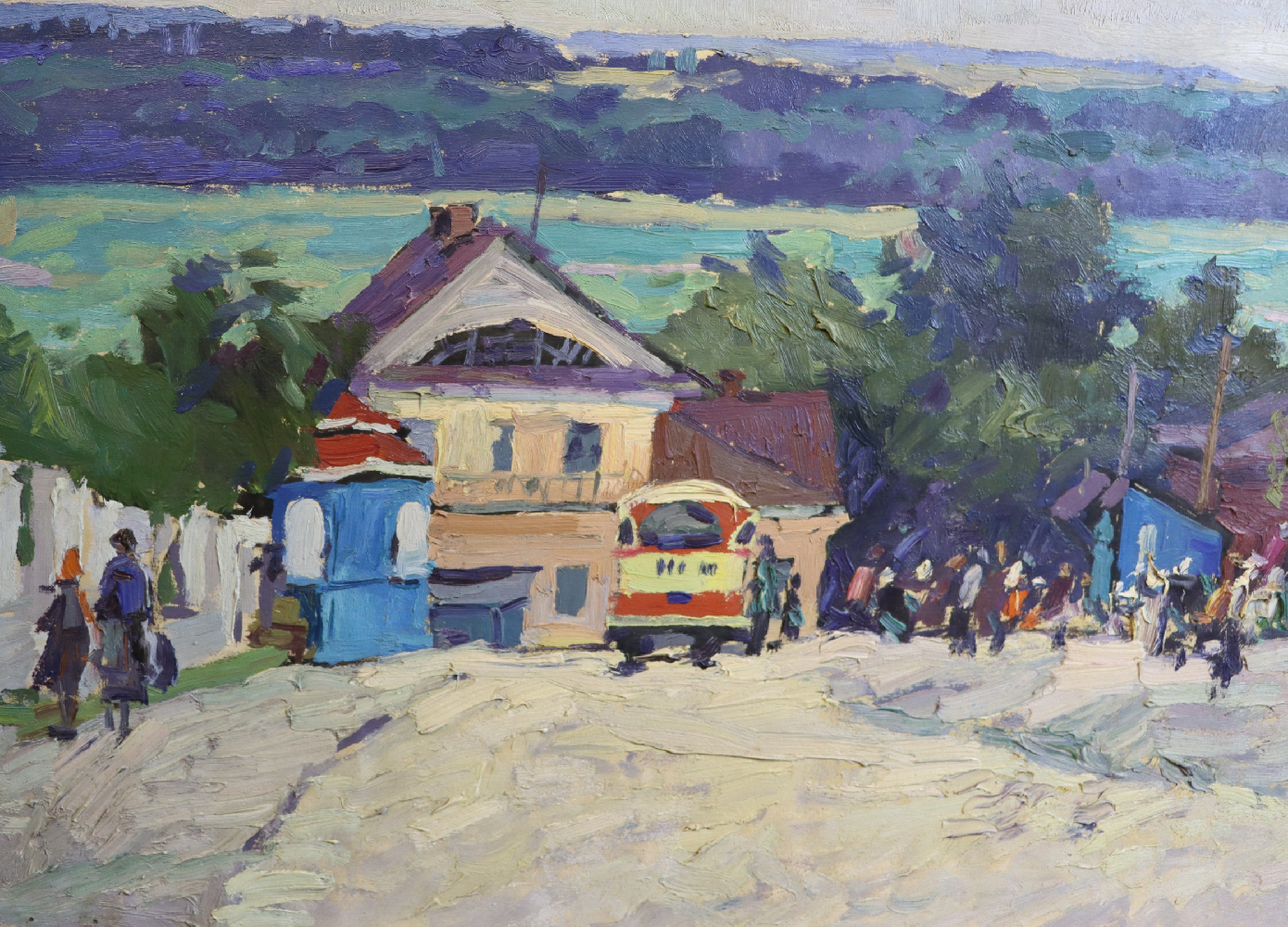 Титов Анатолий Михайлович. Улица в городе. Титов Анатолий Михайлович. Улица в городе.