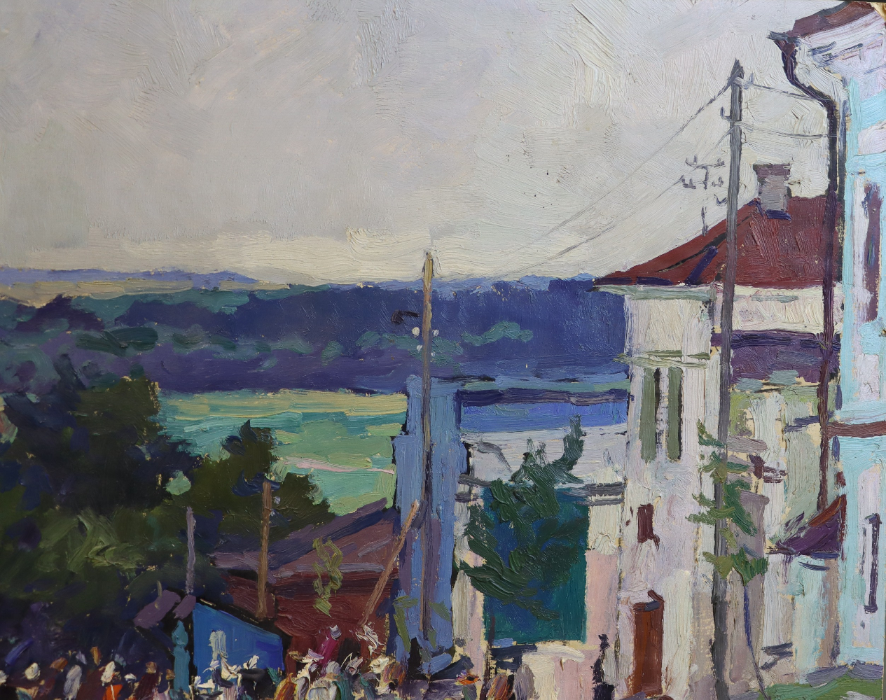 Титов Анатолий Михайлович. Улица в городе. Титов Анатолий Михайлович. Улица в городе.