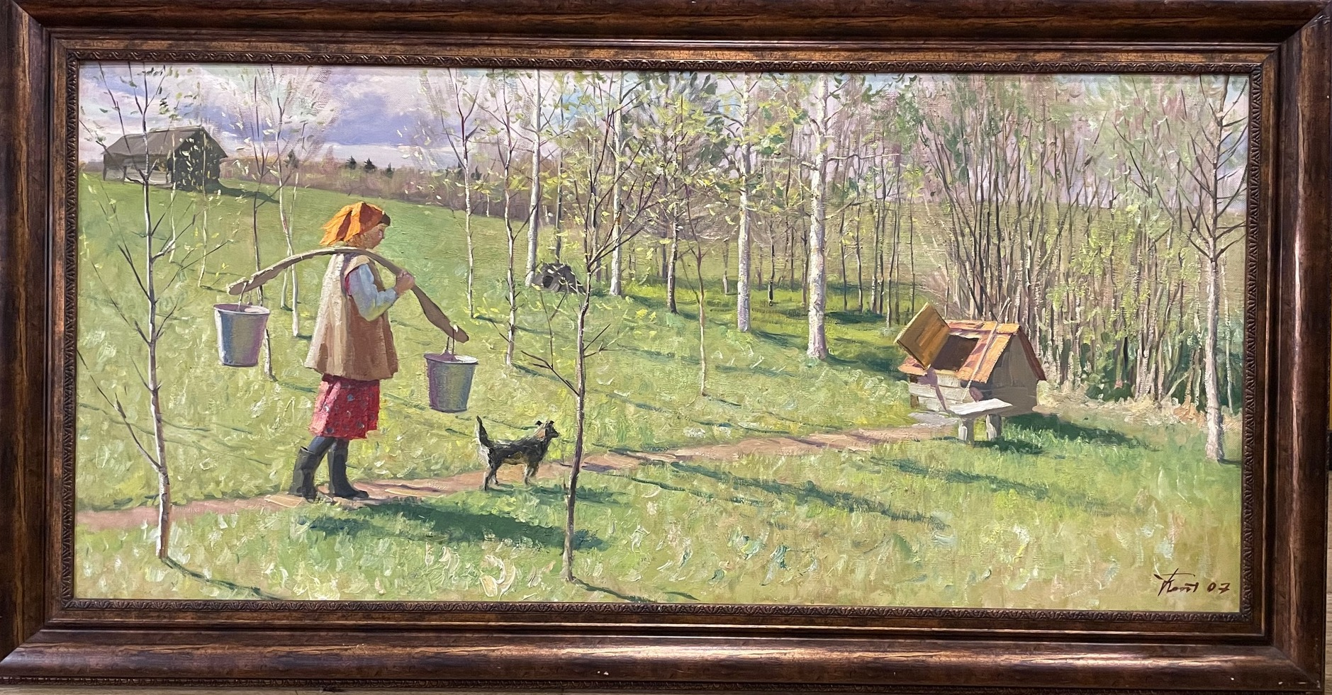 Чайников Григорий Леоньтевич. Май. За водицей Чайников Григорий Леоньтевич. Май. За водицей