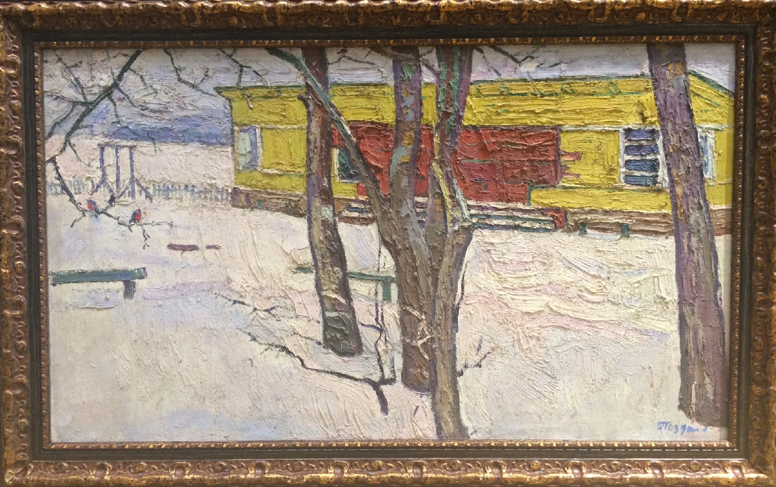 Позднеев Николай Матвеевич. Снегири. Позднеев Николай Матвеевич. Снегири.