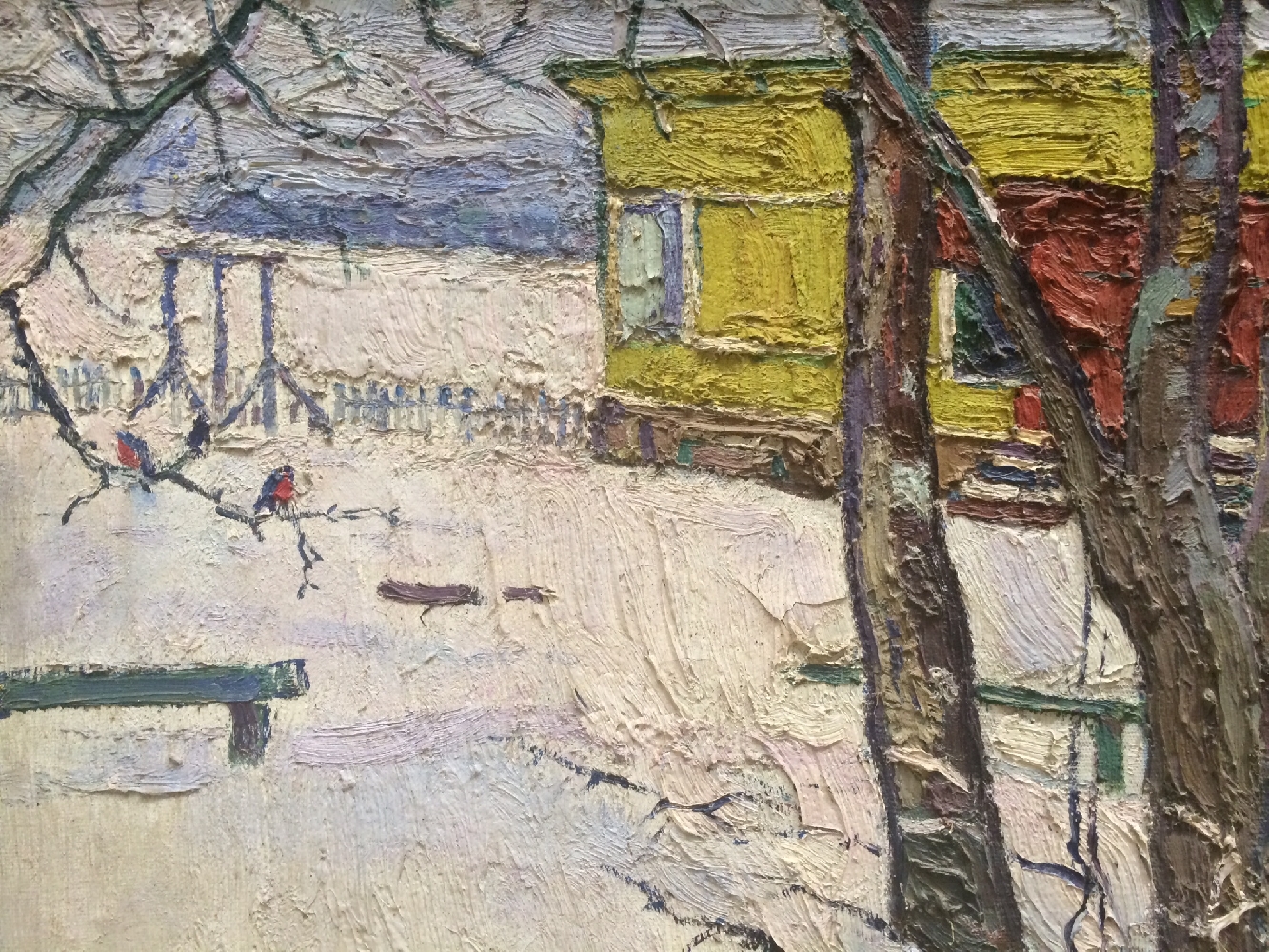 Позднеев Николай Матвеевич. Снегири. Позднеев Николай Матвеевич. Снегири.