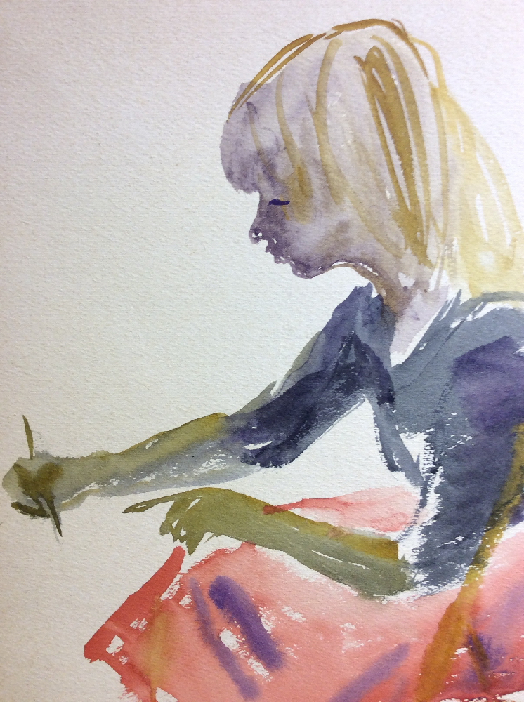 Афанасьева Елена Александровна. Рисующая девочка Афанасьева Елена Александровна. Рисующая девочка