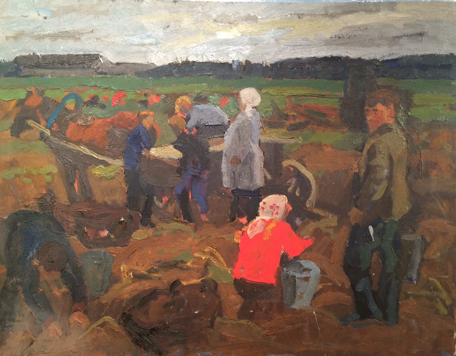 Щербаков Владимир Вячеславович. На картошке. Щербаков Владимир Вячеславович. На картошке.