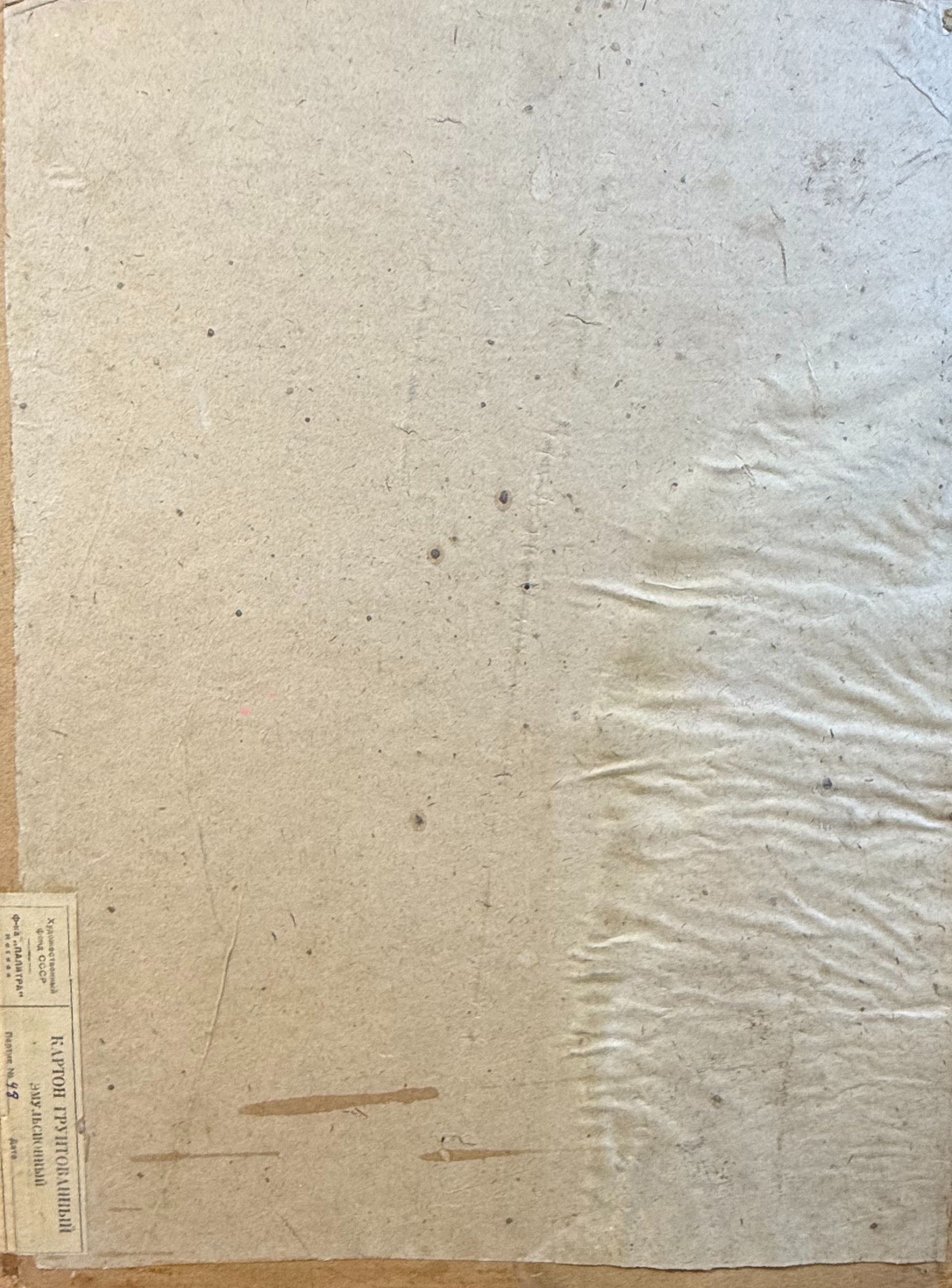 Оборот. Китаев Ахмед Ибадуллович. Портрет женщины