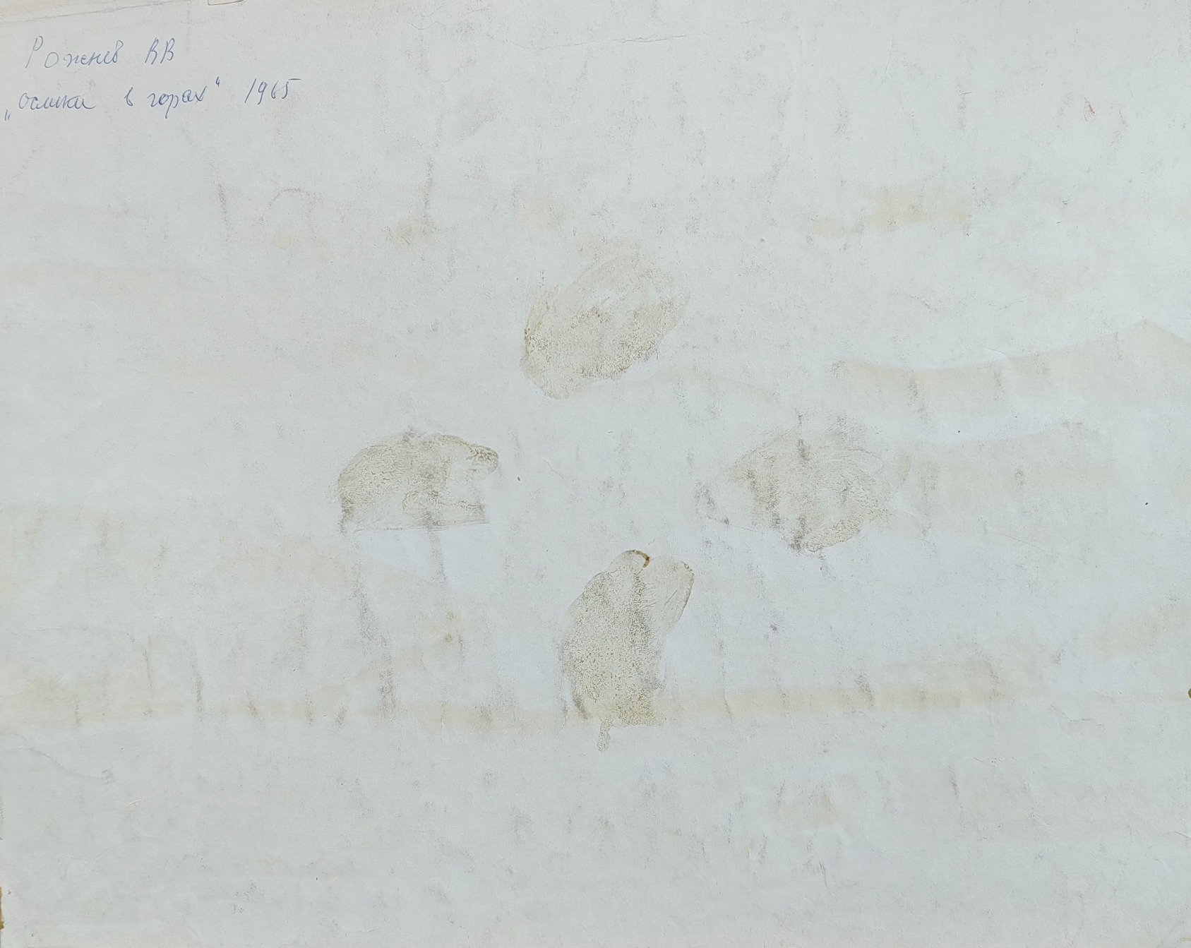 Оборот. Рожнев Владислав Валентинович. Ослики в горах