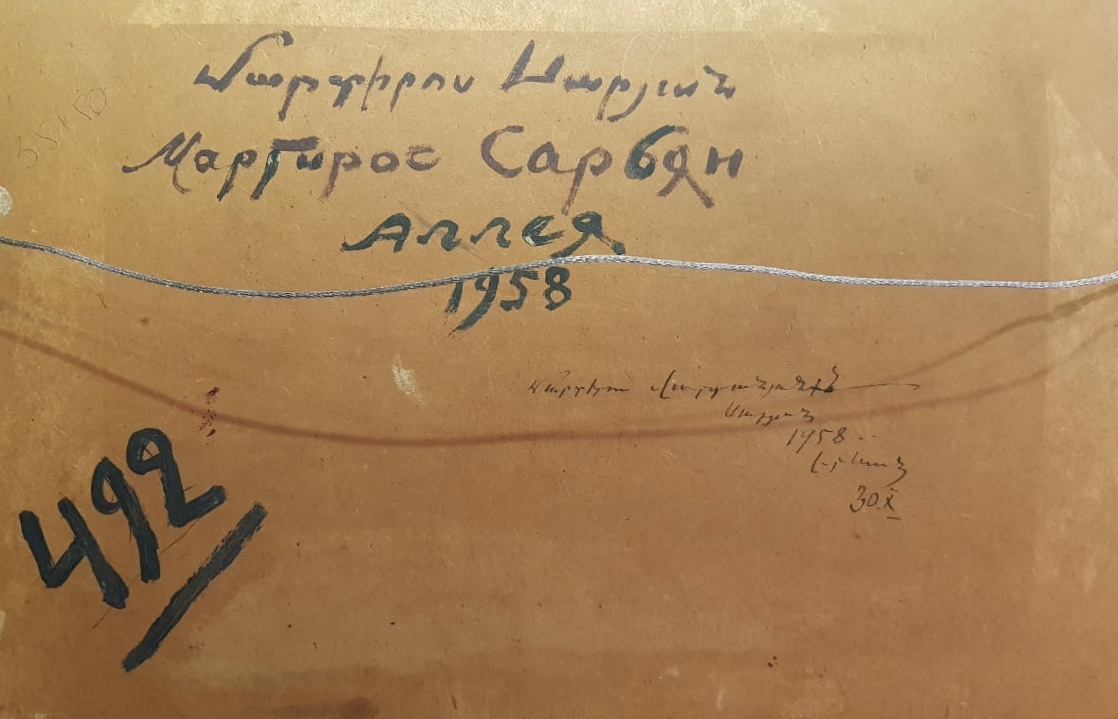 Оборот. Сарьян Мартирос Сергеевич. Аллея Оборот. Сарьян Мартирос Сергеевич. Аллея