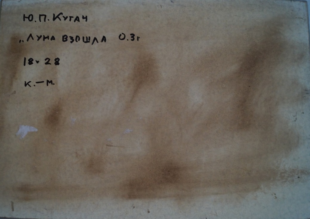 Оборот. Кугач Юрий Петрович. Луна взошла Оборот. Кугач Юрий Петрович. Луна взошла