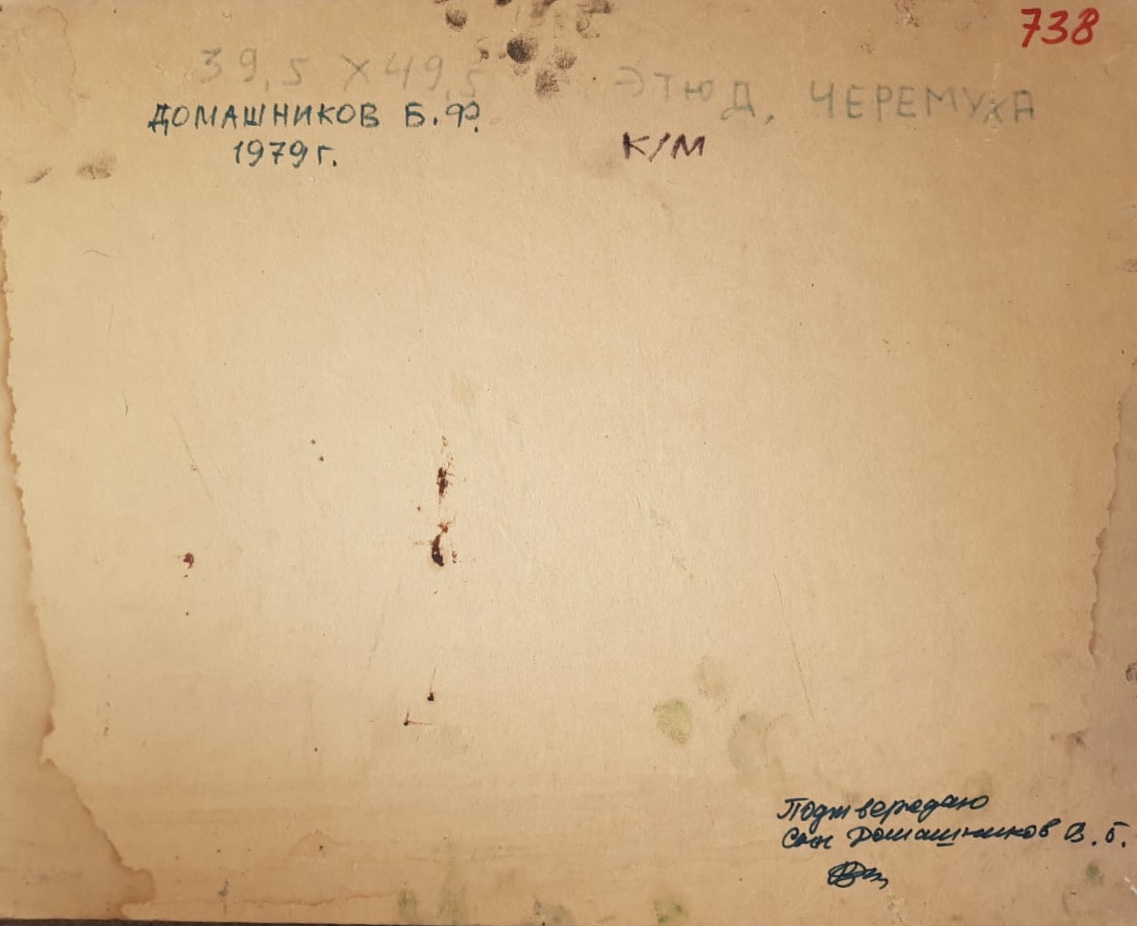 Оборот. Домашников Борис Федорович. Черемуха Оборот. Домашников Борис Федорович. Черемуха