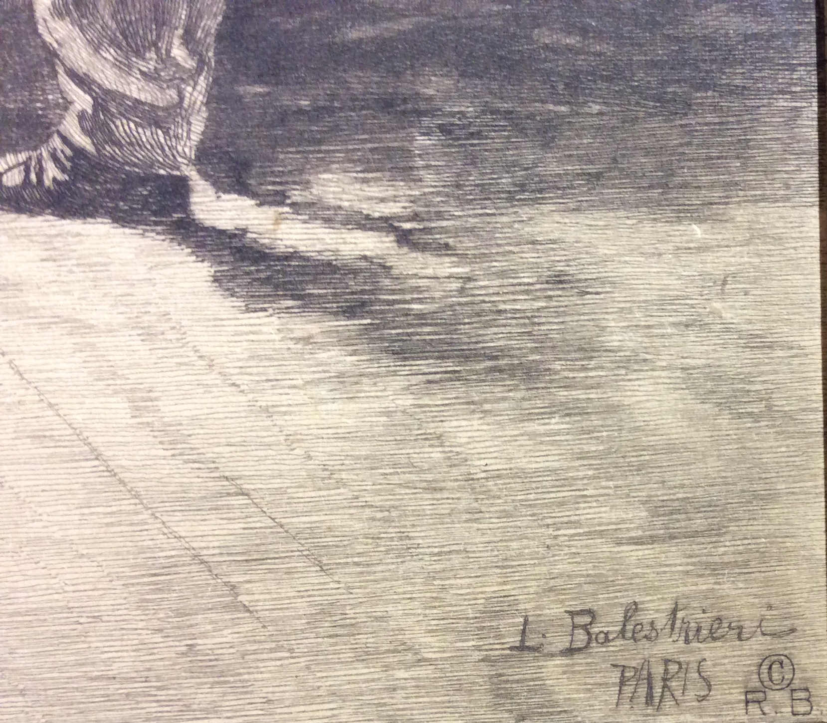 Подпись. Балестриери Лионелло. Бетховен («Крейцерова соната»). Париж