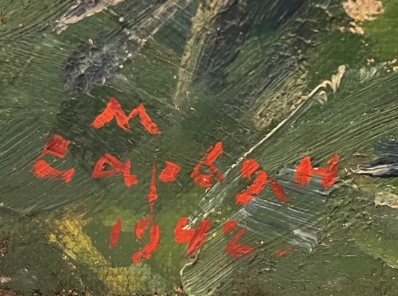 Подпись. Сарьян Мартирос Сергеевич. Нет названия