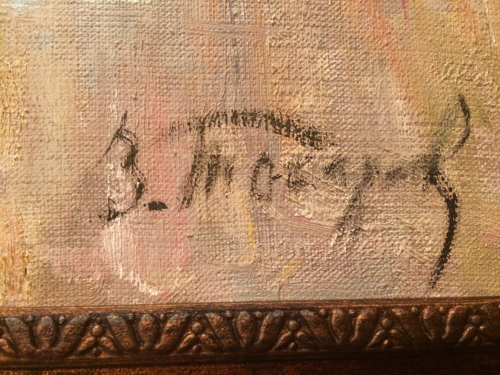 Подпись. Токарев Владимир Федорович. Осенний пейзаж Подпись. Токарев Владимир Федорович. Осенний пейзаж