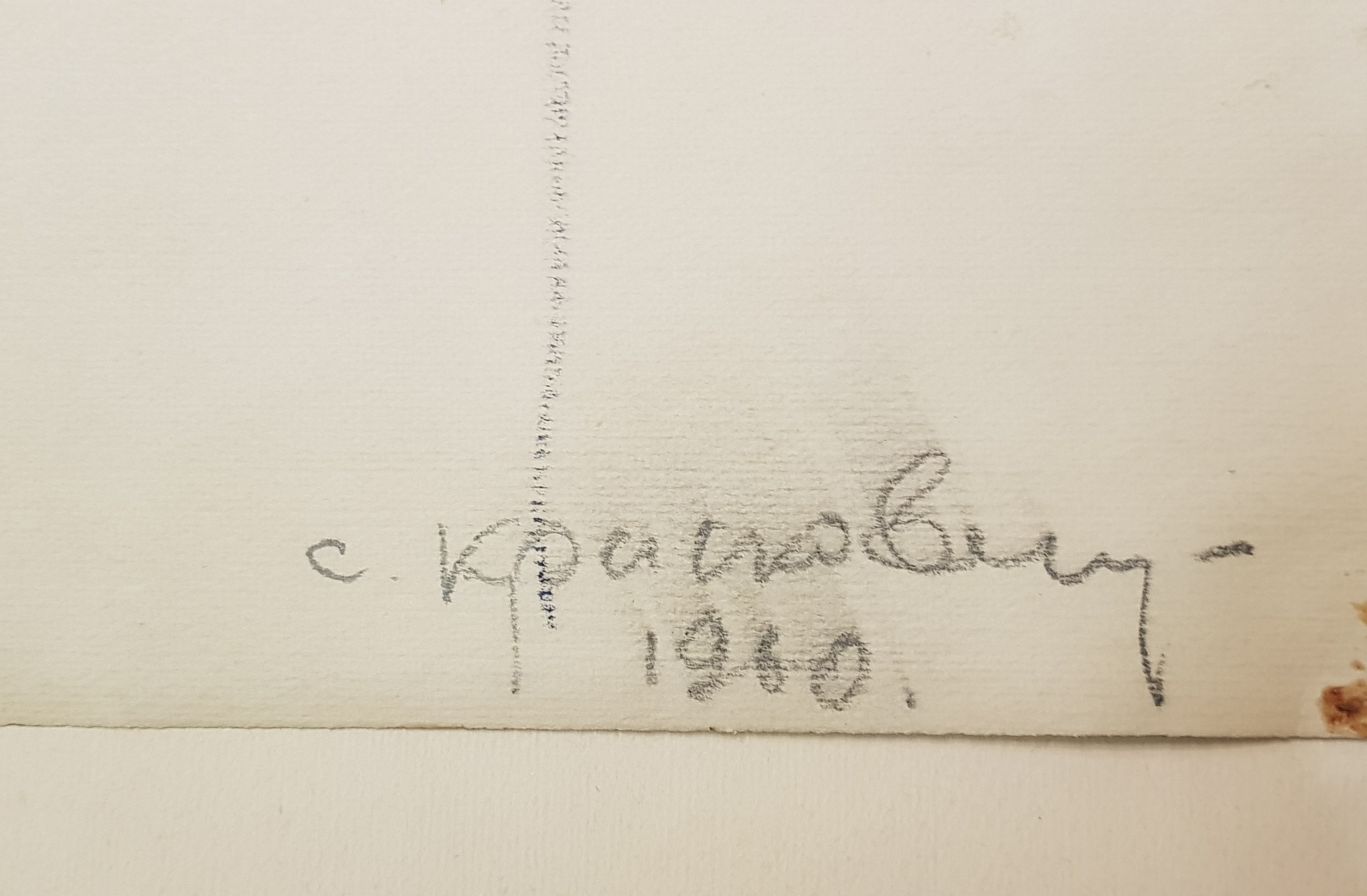 Подпись. Красковский Сергей Семенович. Интерьер Подпись. Красковский Сергей Семенович. Интерьер