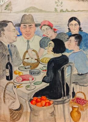 Обручева Нина Николаевна. Гастрономическая идиллия