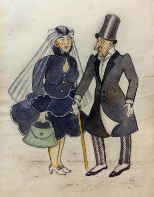 Обручева Нина Николаевна. Артист Абдулов