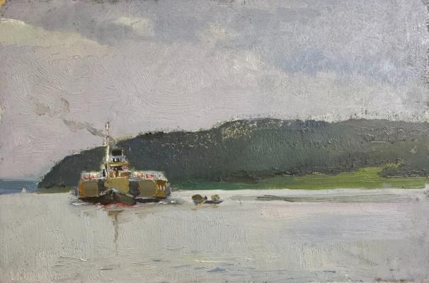 Кац Илья Львович. Лесовоз. Волга