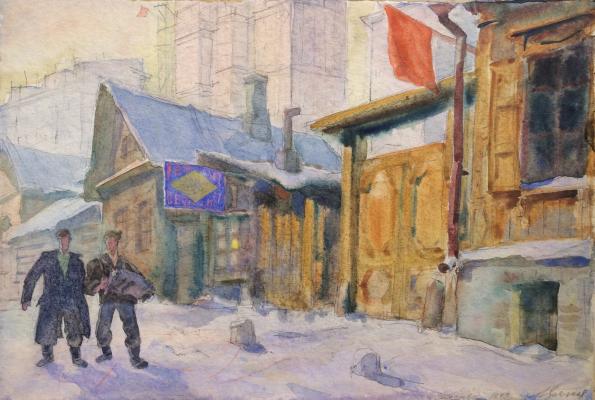 Хряков Александр Фёдорович. Извозная слобода. Дорогомиловская застава.