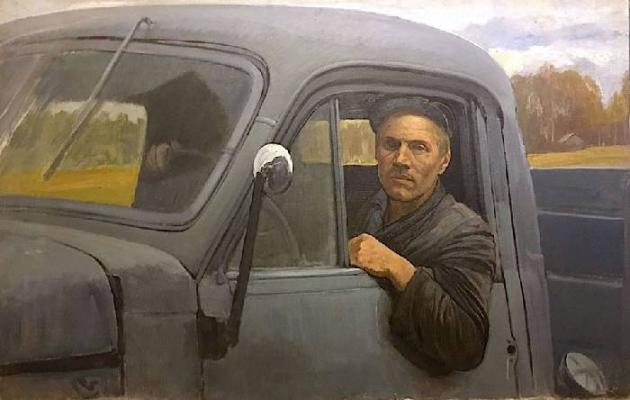 Соломин Николай Константинович. Водитель грузовика.