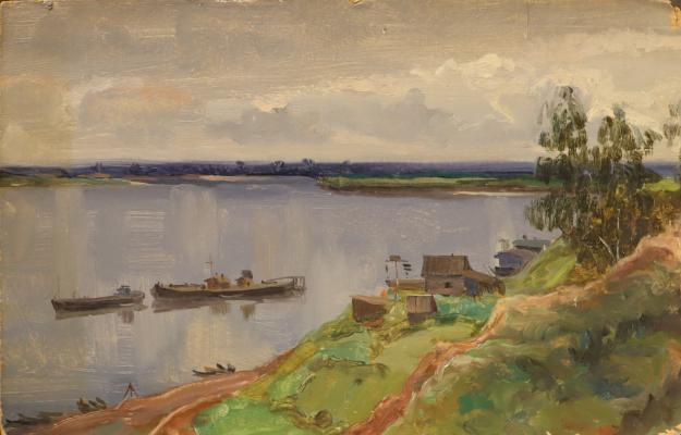 Кибардин Георгий Владимирович. Волга у Василева