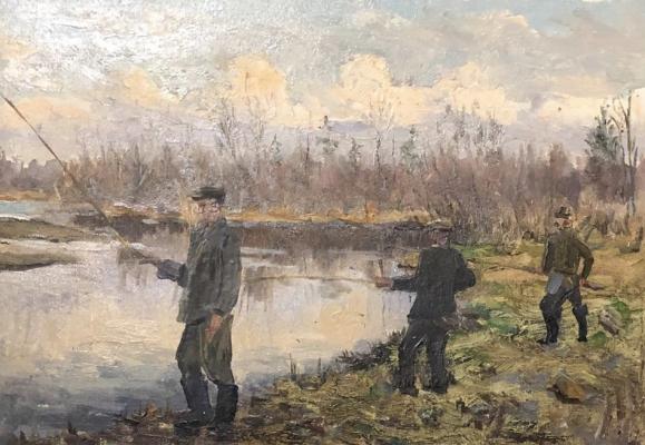 Кибардин Георгий Владимирович. Сельские рыбаки